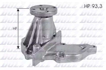 Насос системи охолодження f133 dolz