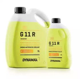 501682 DYNAMAX Антифриз G11 Renault DYNAMAX COOL (жовтий)  концентрат (1L)