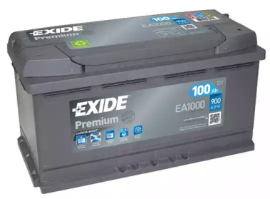 АКБ 6СТ-100 R+ (пт900) (необслуж) Premium Exide ea1000 exide