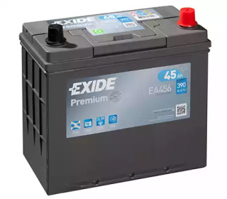 Батарея акумуляторна Exide Premium 12В 45Аг 390А(АЗІЯ) R+ ea456 exide