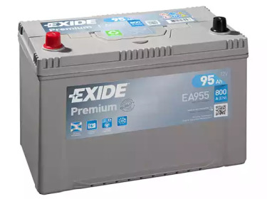 АКБ 6СТ-95 L+ (пт800) (необслуж) Asia Premium Exide ea955 exide