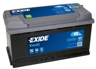 АКБ 6СТ-95 R+ (пт800) (необслуж) EXCELL Exide eb950 exide