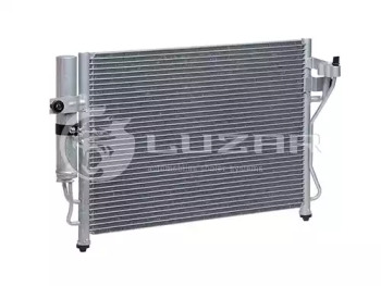 Радиатор кондиционера Getz 1.1/1.3/1.4/1.6 (02-) АКПП/МКПП с ресивером (LRAC 081C1) Luzar lrac081c1 luzar