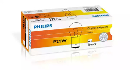 Лампа ліхтаря 12V 21W P21W 12498cp philips