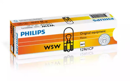 Лампа накалу W5W12V 5W W 2,1X9,5d 12961cp philips