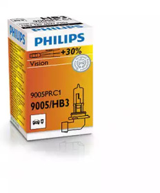 Автолампа HB3 12V 65W P20d Vision +30% (1 шт. в упаковці) 9005prc1 philips