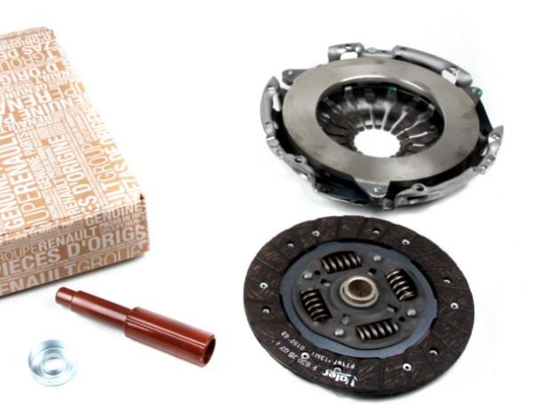 302050901R RENAULT Комплект зчеплення D=200 1.6MPI 16V RENAULT Megane III 09-16, Logan 04-13, Duster 10-18, Logan 13-, Sandero 13-, Kangoo 08-17, Megane II 03-09, Scenic II 03-09, Clio III 05-12, Fluence 09-17; DACIA Duster 10-17, Logan 04-12, Logan 12-22, Sandero 08-12, Dokker 12-21, Lodgy 12-22